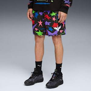 Star Vision AOP 7" Short Men, PUMA Black-AOP, extralarge